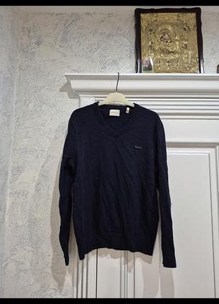 Фирменный шерстяной свитер gant