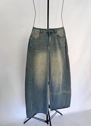Трендові широкі джинси dazy (shein) у стилі y2k / baggy jeans / оверсайз джинси дрейп / розмір m
