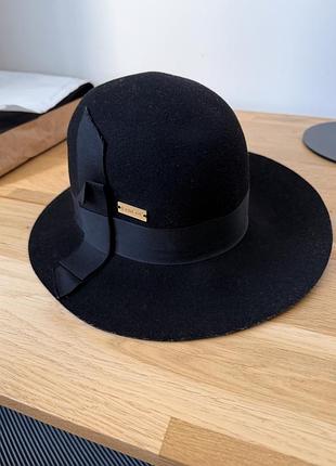 Капелюх жіночий kangol чорний фетровий