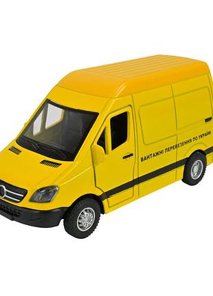 Інерційна машинка "вантажні перевезення" ap7544abcd(yellow) світлові та звукові ефекти