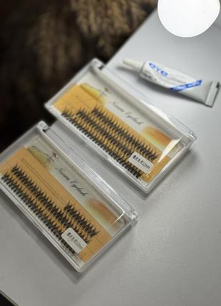 Вії nesura eyelashes + клей