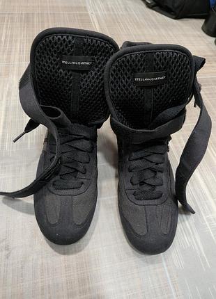 Високі кросівки adidas by stella mccartney, чорні, розмір 40