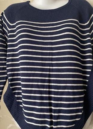 Стильний брендовий джемпер tommy hilfiger в смужку, оригінал