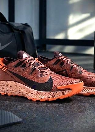Кросівки чоловічі nike air zoom pegasus trail 2 canyon rust/smokey mauve, розмір 44,5