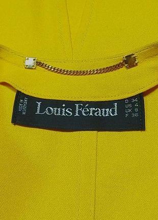 Элегантный винтажный костюм louis féraud из мериносовой шерсти