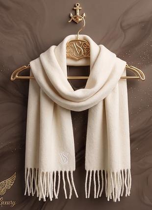 Роскошный объемный шарф-плед victoria’s secret cozy blanket scarf