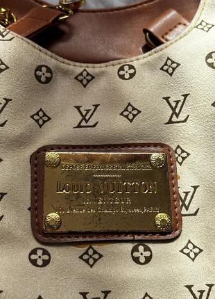 Сумочка louis vuitton бежева 5