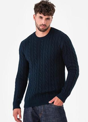 Свитер с круглым вырезом из смеси  коттон кашемира uniqlo