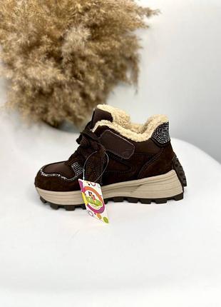 Зимние ботинки на девочку 4