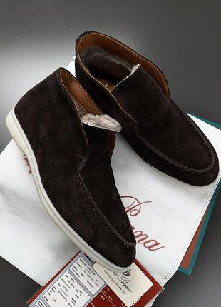 Мужские лоферы loro piana 6