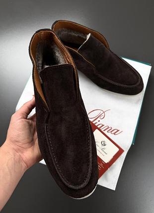 Мужские лоферы loro piana 5