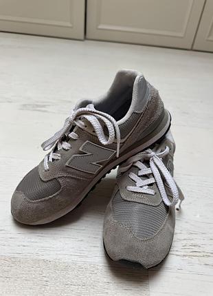 Кросівки new balance сірі 25см