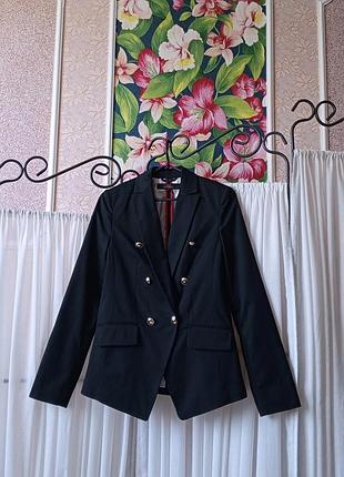 Стильний якісний чорний піджак next tailoring.