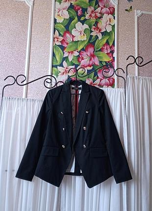 Стильний якісний чорний піджак next tailoring. 2