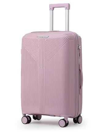 Валіза semi line 24" (m) pink (t5977-3)