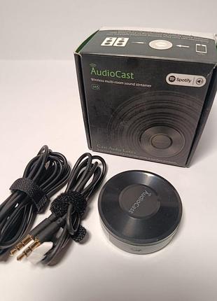 Мережевий аудіопрогравач acemax m5 audiocast wi-fi receiver black