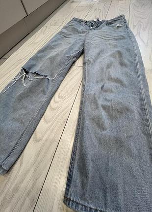 Джинси світло-блакитні h&m