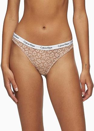 Calvin klein-кружевные трусики, р.-xl