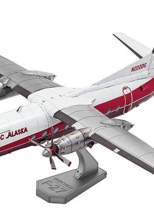 Металевий 3d конструктор "літак fairchild f-27"