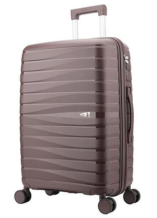 Валіза semi line 28" (l) brown (t5896-3)
