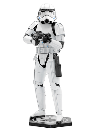Металлический 3d конструктор "star wars stormtrooper premium series"