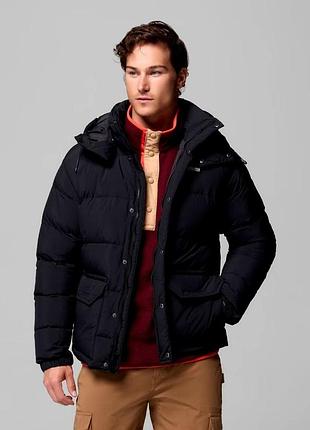Пуховик чоловічий columbia wallowa down hooded jacket чорний