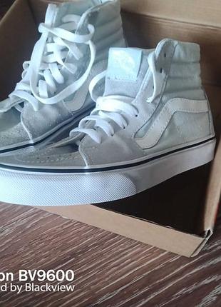 Кеди унісекс vans сіро-голубі
