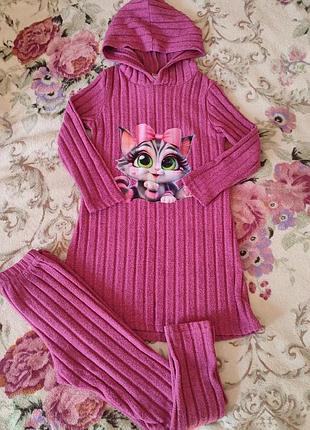 Костюм для девочки р.122(4-5 лет)