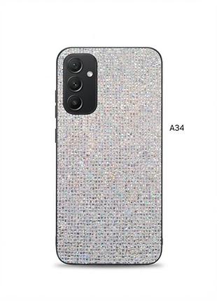 Чохол samsung a34 зі стразами
