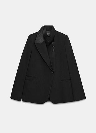Блейзер с двойными лацканами zw collection