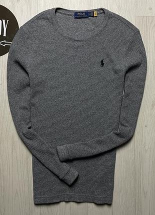 Мужская кофта, лонгслив polo ralph lauren, размер s