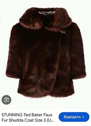 Красивая шубка автоледи ted baker, р s-m