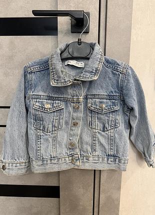 Джинсова курточка zara