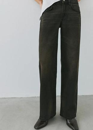 Трендовые джинсы pull &amp; bear, размер 32