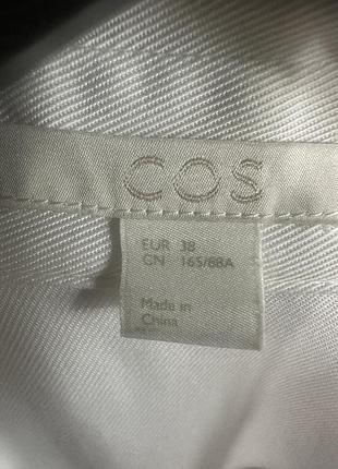 Cos блуза белая оверсайз 6