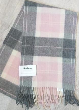Женский шарф barbour шерсть/кашемир