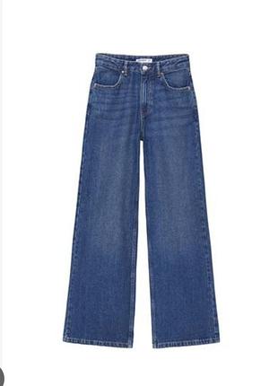Pull &amp; bear широкие джинсы р 42