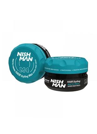 Віск для волосся nishman m4 матовий 30ml