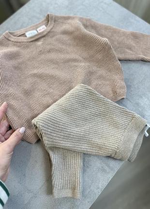 Светрик zara 9-12м 2