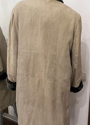 Теплое зимнее осеннее пальто marks&spencer 3
