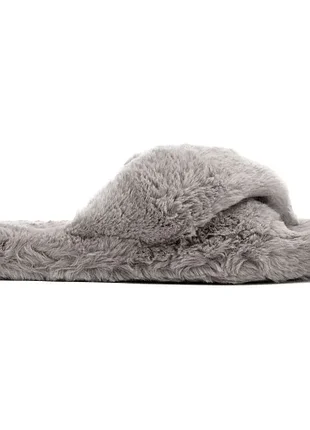 Новые,мягкие,стильные мохнатые тапочки ted baker