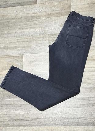 Чоловічі сірі джинси m&amp;s, розмір 34/33 slim fit