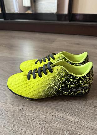 Бутси чоловічі wink sport салатові з чорним