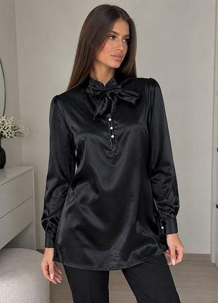 Атласна святкова сорочка