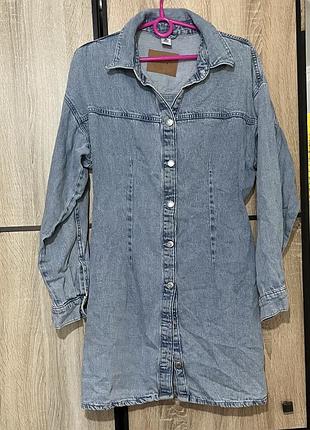 Стильний джинсовий сарафан від бренду denim 9
