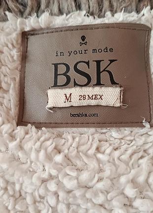 Жіночий пуловер bershka bsk теплий з хутряною підкладкою, розмір m