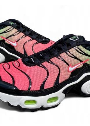 Шикарнит женскую спортивную обувь nike air max plus gs, кроссовки snkrs tn.