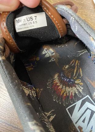Кеди унісекс vans сірі 6