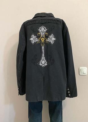 Пиджак handcrafted premium жакет куртка р.54/58 2xl мужской