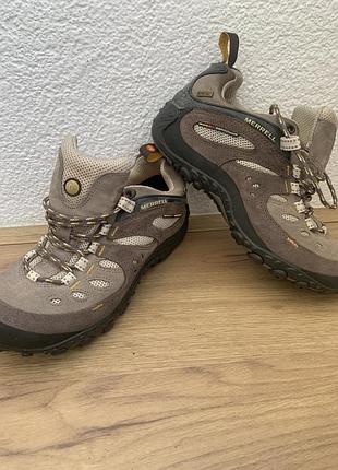Женские треккинговые кроссовки merrell gore -tex оригинал